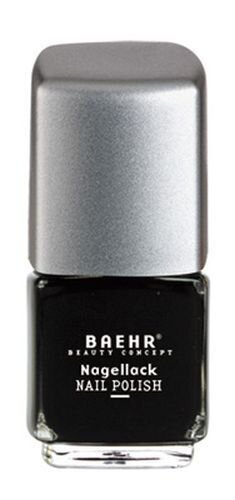 BAEHR Nagellack medium black matt 11 ml