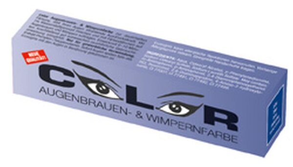 Comair Color Augenbrauen- und Wimpernfarbe blau 15 ml