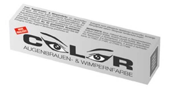 Comair Color Augenbrauen- und Wimpernfarbe graphit 15 ml