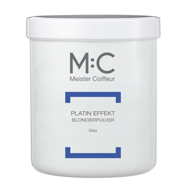 M:C Platin Effect C blau, staubfrei Blondierpulver, 100g