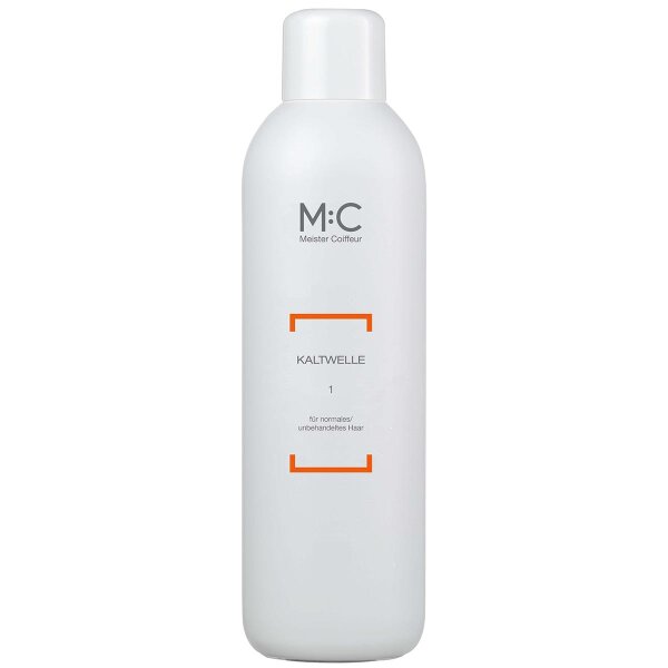 M:C Freezy Wave D1 normales unbehandeltes Haar, 1000 ml Emulsions-Kaltwelle