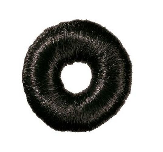 Comair Knotenring Knotenrolle Haarunterlage Knotenrolle schwarz 9 cm 18 g Nest