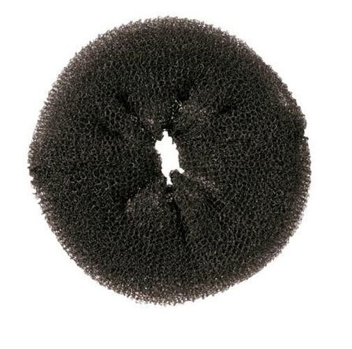 Comair Knotenring Knotenrolle Haarunterlage Knotenrolle schwarz 11 cm 12 g Nest