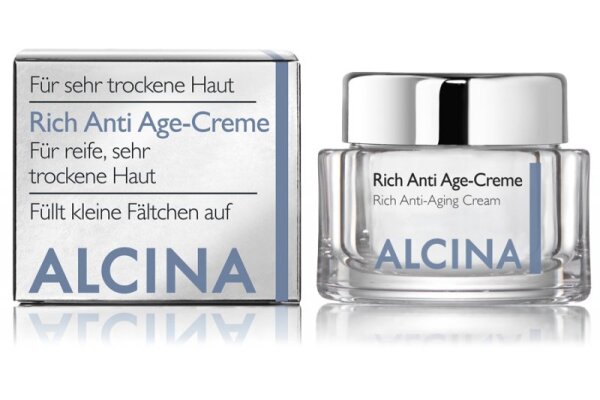 Alcina für trockene Haut Rich Anti Age-Creme 50 ml