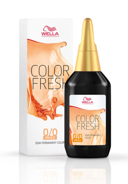 Wella Color Fresh pH 6.5  75 ml 2/0 SCHWARZ