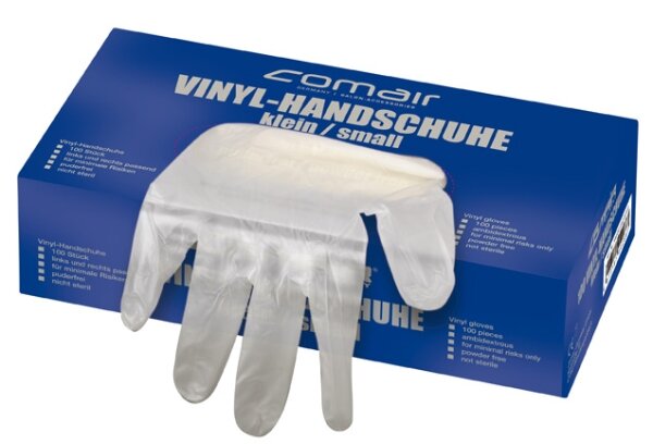 Comair Vinylhandschuhe puderfrei, mittel