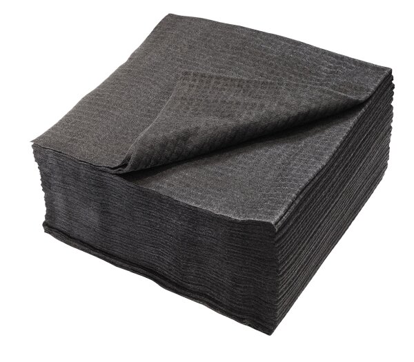 Comair Einweg-Handtuch 40x80cm schwarz 400Stk