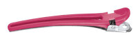 Comair Haarclips Plastik/Aluminium 10St  pink 95mm