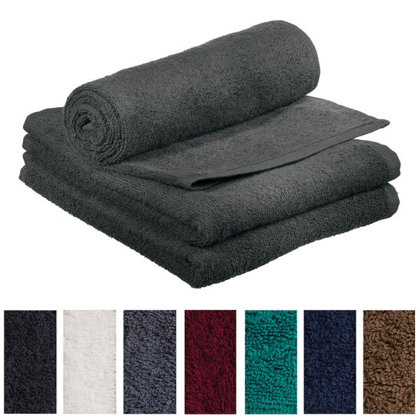 Comair 3er Pack Kabinetthandtücher smaragdgrün 50 x 90 cm