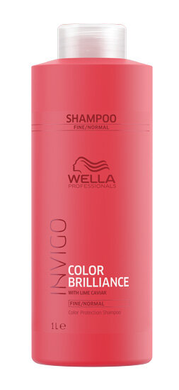 Wella Invigo Color Brilliance Color Protection Shampoo für Feines Haar 1000 ml