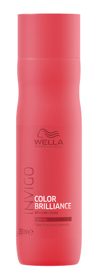 Wella Invigo Color Brilliance Color Protection Shampoo für Kräftiges Haar 250 ml