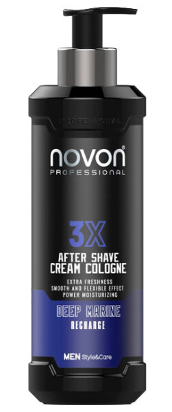 Novon Professional 3X Aftershave Cream Cologne Deep Marine 400 ml