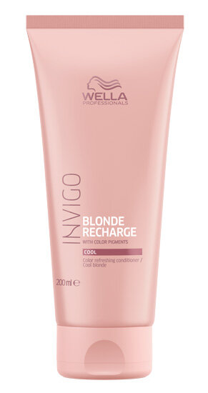 Wella Invigo Blonde Recharge Cool Blonde Color Refreshing Conditioner 200 ml