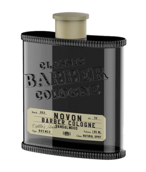 Novon Professional Classic Barber Cologne Black Sandalwood 185 ml