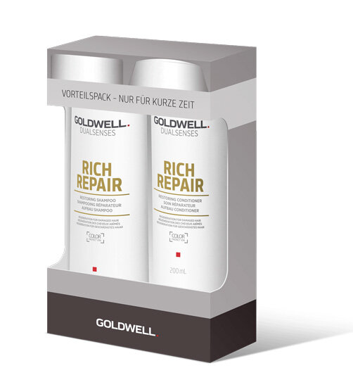 Goldwell Dualsenses Rich Repair Shampoo 250 ml + Conditioner 200 ml Vorteilpack