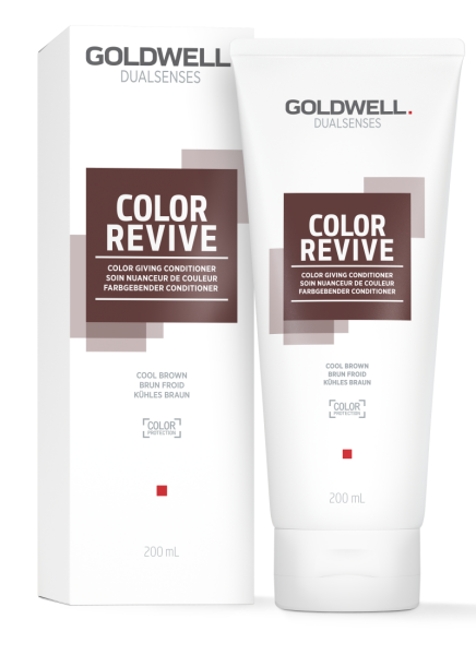 Goldwell Dualsenses Color Revive - Farbgebender Conditioner Kühles Braun 200 ml