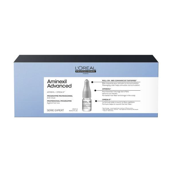 LOreal Professionnel Serie Expert Aminexil Advanced Roll-On, 42X 6 ml