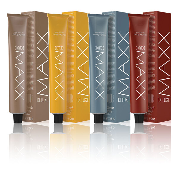 Maxx Deluxe Professional Haarfarbe 100ml 1.0  Schwarz