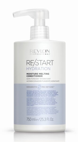 Revlon Restart Hydration Moisture Melting Conditioner 750 ml - ohne Dosierpumpe
