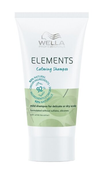 Wella Professionals Elements Calming Shampoo 30 ml - Reisegröße