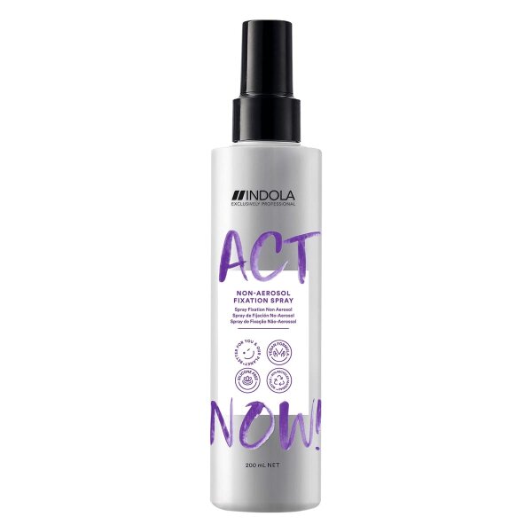 Indola ACT NOW! Non-Aerosol Fixation Spray, 200ml