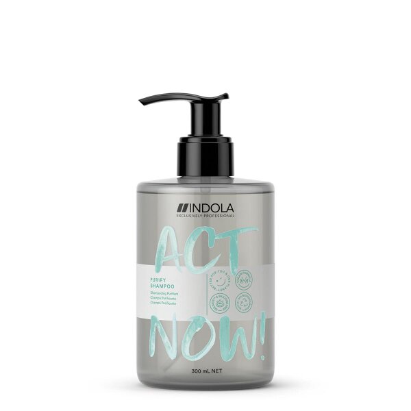 Indola ACT NOW! Purify Shampoo, 300ml