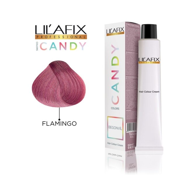 LilaFix Haarfarbe 100 ml CANDY Flamingo