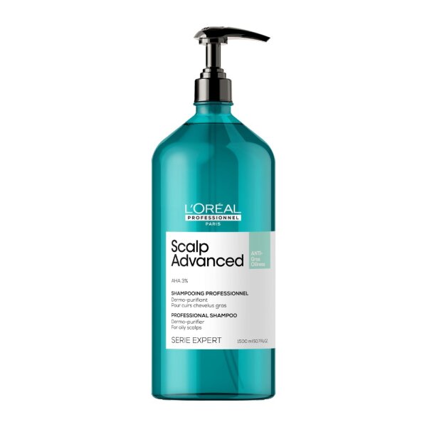 Loreal Professionnel Serie Expert Scalp Advanced Anti-Oiliness Dermo-Purifier Shampoo 1500 ml