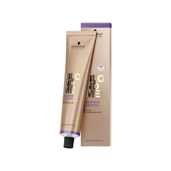 Schwarzkopf Blondme Farbe Aufheller Blonde Lifting Steel Blue, 60 ml