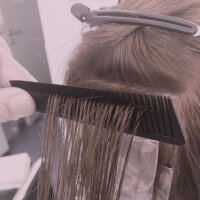 Efalock Weave-Strähnenkamm schwarz