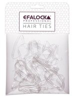 Efalock Rasta-Haargummi dick/groß transparent 100st