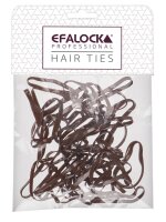 Efalock Rasta-Haargummi dick/groß braun 100st