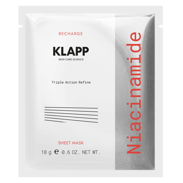 Niacinamide Triple Action Refine Sheet Mask 18 g